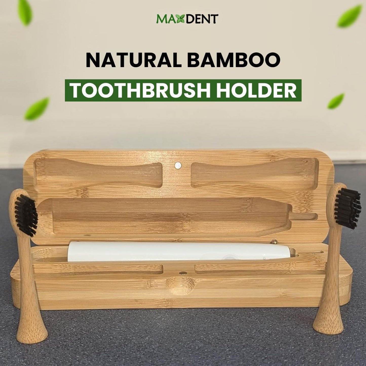 View details for Bamboo Storage/travel box for electric toothbrush. Sonicare and IPX-7 Compatible 