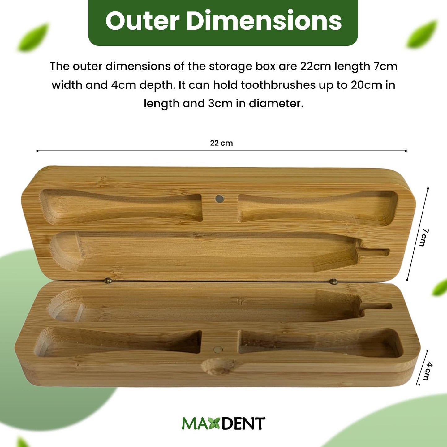 View details for Bamboo Storage/travel box for electric toothbrush. Sonicare and IPX-7 Compatible 